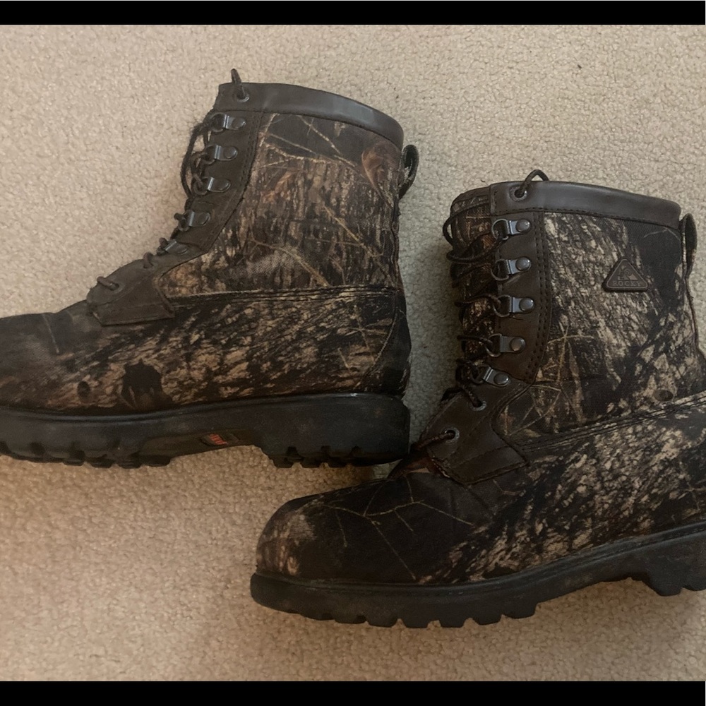 Rocky Insulated Waterproof Boots, Size 7W